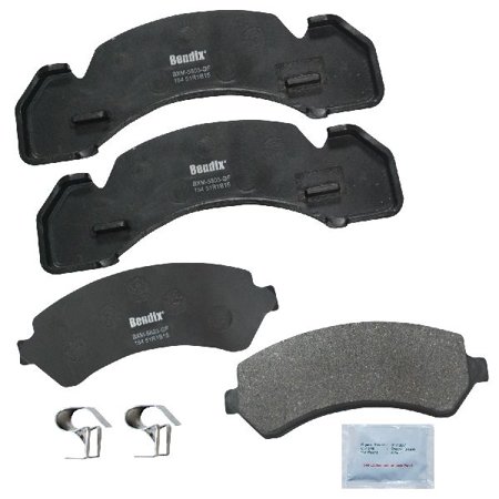 Go-Parts OE Replacement for 1986-2000 International 2554 Front Disc Brake Pad Set for International 2554 (CO1750B)