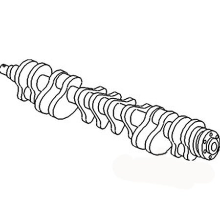 RAParts Crankshaft Fits 1550 1750 1850 2155 2355N 240 250 260 3029D 3029T 3100 5105 5200
