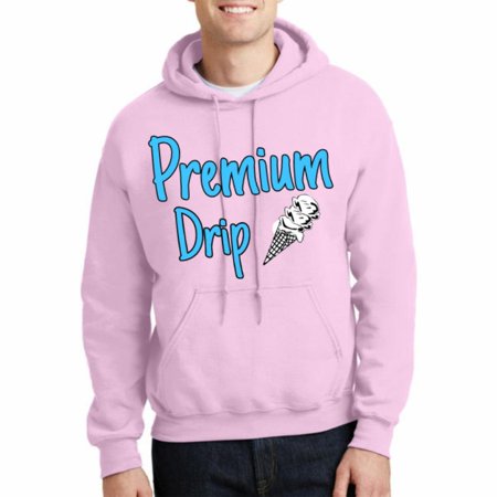 Premium Drip Hoodie with PDB Logo and Ice Cream Cone Drip
