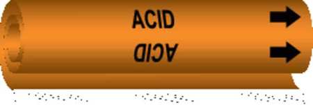 Pipe Marker,Acid, 5796-I