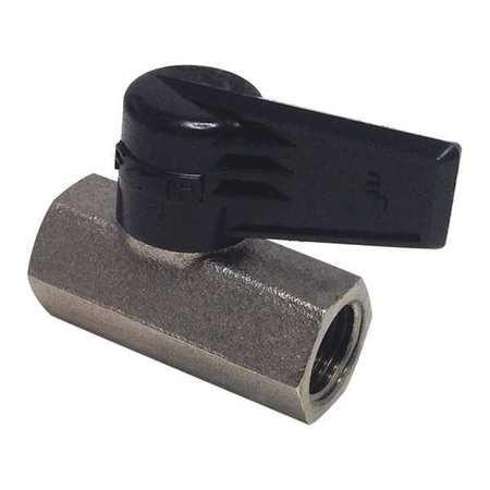 1/2  FNPT Nickel Brass Ball Valve Inline 0492 10 21