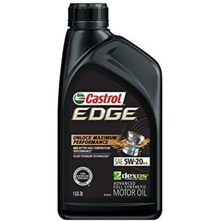 Castrol Edge 5W-20 Advanced Full Synthetic Motor Oil  1 Quart  Case of 6