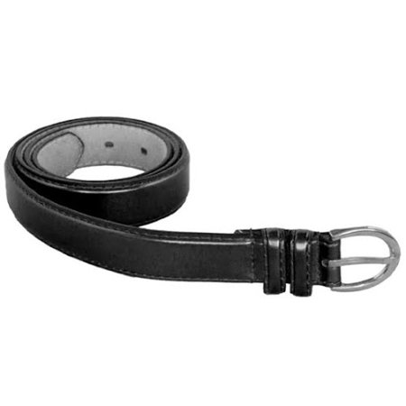 Black 1 Inch Skinny Belts Mixed Sizes 2540-2543 12 PACK-MIXED SIZES - 2 S, 4 M, 4L, 2 XL