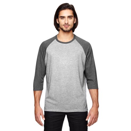 Anvil Adult Triblend 3/4-Sleeve Raglan T-Shirt - 6755