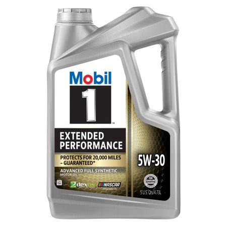 Mobil 1 5W-30 Extended Performance Full Synthetic Motor Oil, 5 Qt.