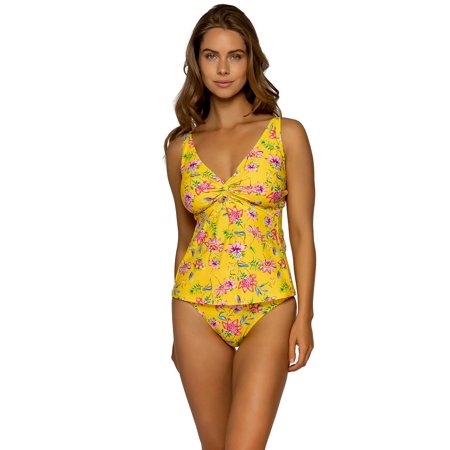 Sunsets Womens Golden Hour Forever Underwire Tankini Top Style-77D-GOLHO Swimsuit