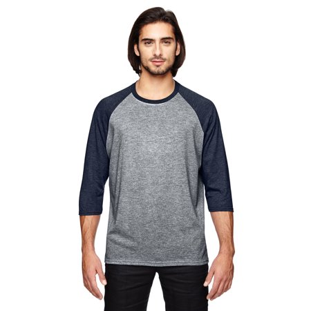 Anvil Adult Triblend 3/4-Sleeve Raglan T-Shirt - 6755