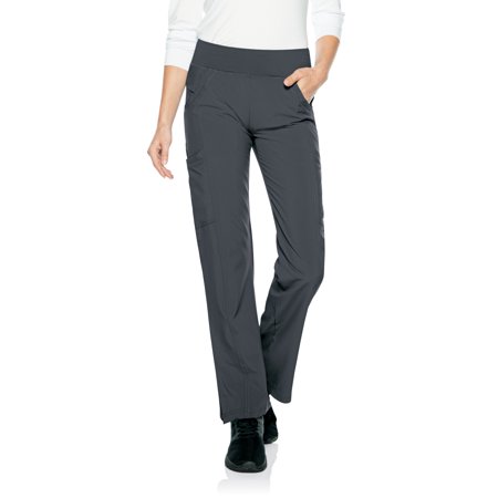 Urbane Women's Performance Modern Tailored Fit Fade Resistant 6 Pocket Pull on Basic Pull on Scrub, Style 9335