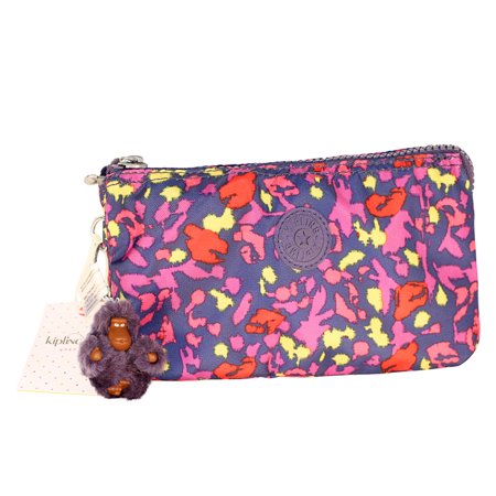 Kipling Creativity Printed Ladies Large Summer Field Nylon Pouch AC-3439