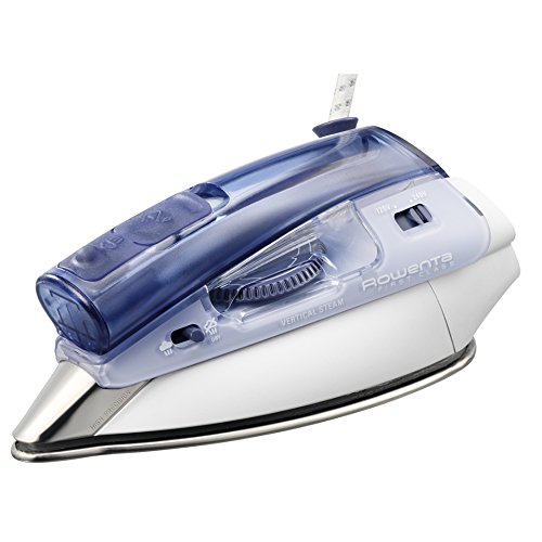 Rowenta FIRST CLASS DA 1510 - Reisedampfbügeleisen - Grundplatte: Inox 200 Microsteam - 1000 W - Hellblau thumbnail