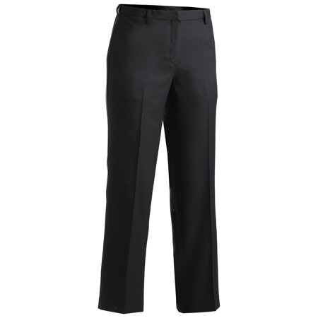Edwards Garment Womens Microfiber Flat Front Dress Pant - 8532