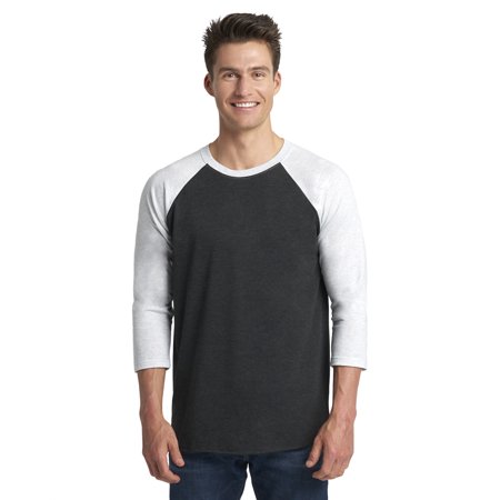 Next Level Active Apparel Unisex Tri-Blend 3/4-Sleeve Raglan - 6051
