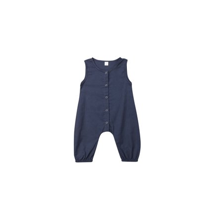 LA HIEBLA Newborn Baby Boy Girl Romper Bodysuit Summer Set Clothes