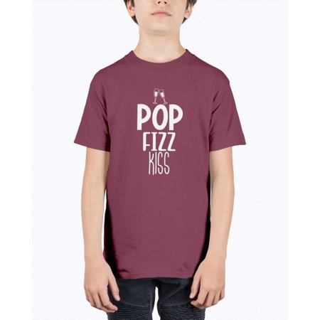 Pop Fizz Kiss - Wedding and Bridal- Youth Tee Unisex