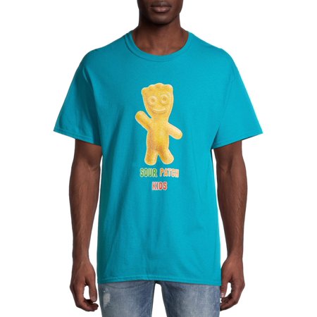 Sour Patch Kids Hello Men's and Big Men's Graphic T-shirt