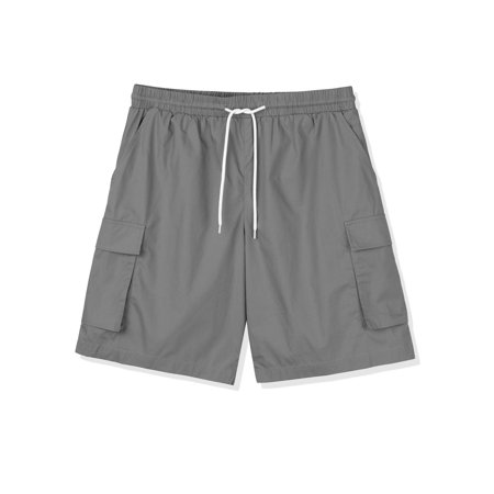 Lars Amadeus Men S Shorts Drawstring Waist Regular Fit Summer Cargo Shorts