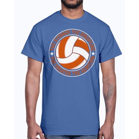 The Sterner the Discipline, the Greater the Devotion- Volleyball- Cotton Tee