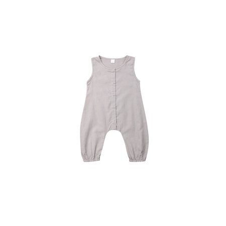 LA HIEBLA Newborn Baby Boy Girl Romper Bodysuit Summer Set Clothes