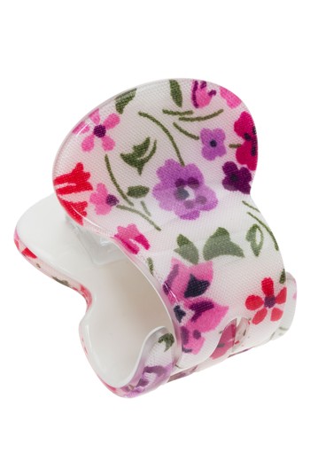 France Luxe Mini Oval Jaw Clip, Size One Size - White