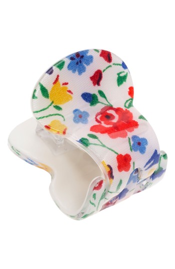 France Luxe Mini Oval Jaw Clip, Size One Size - White