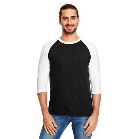 Anvil Adult Triblend 3/4-Sleeve Raglan T-Shirt - 6755