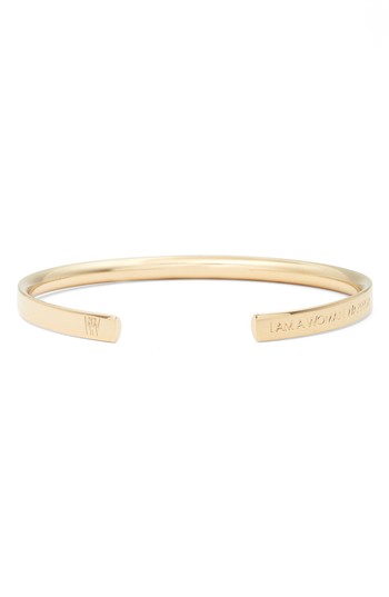 Stella Valle Stella Valle Woman Warrior Engraved Charm Bracelet - Metallic