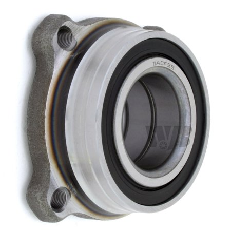WJB WA512225 Rear Wheel Bearing Module for BMW 525i 07-01 528i 12-08 00-97 530i 07-01 535i 12-08 535i XDrive 10-09 535xi 08 540i 03-97 545i 05-04 550i