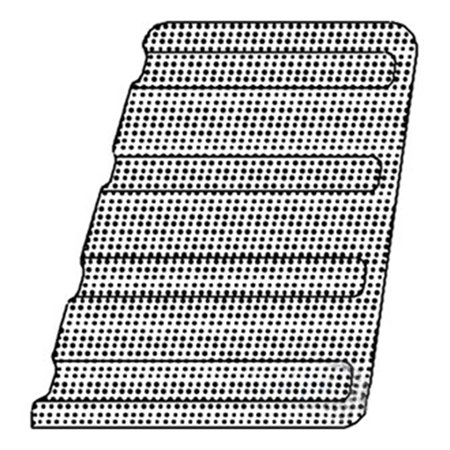 Right Hand Outer Grille Fits 5700 6700 6710 7700 7710 7810 7910 8000 8210 8530