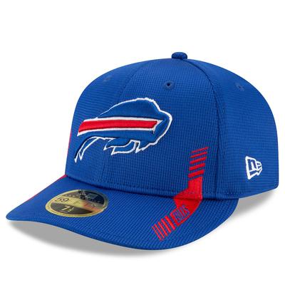 Men's New Era Royal Buffalo Bills 2021 NFL Sideline Home Low Profile 59FIFTY Fitted Hat, Size: 7 3/8, Blue