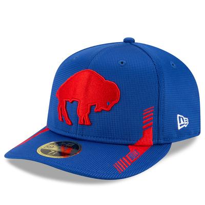 Men's New Era Royal Buffalo Bills 2021 NFL Sideline Home Historic Low Profile 59FIFTY Fitted Hat, Size: 7 1/2, Blue