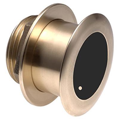 Garmin B175H 0 Degree Tilted Thru-Hull Mount Bronze Transducer with Depth and Temp Data - Operating Frequency of 130 to 210 KHz (010-11808-20)