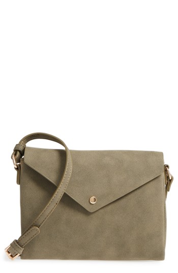 Street Level Envelope Crossbody Bag - Pink