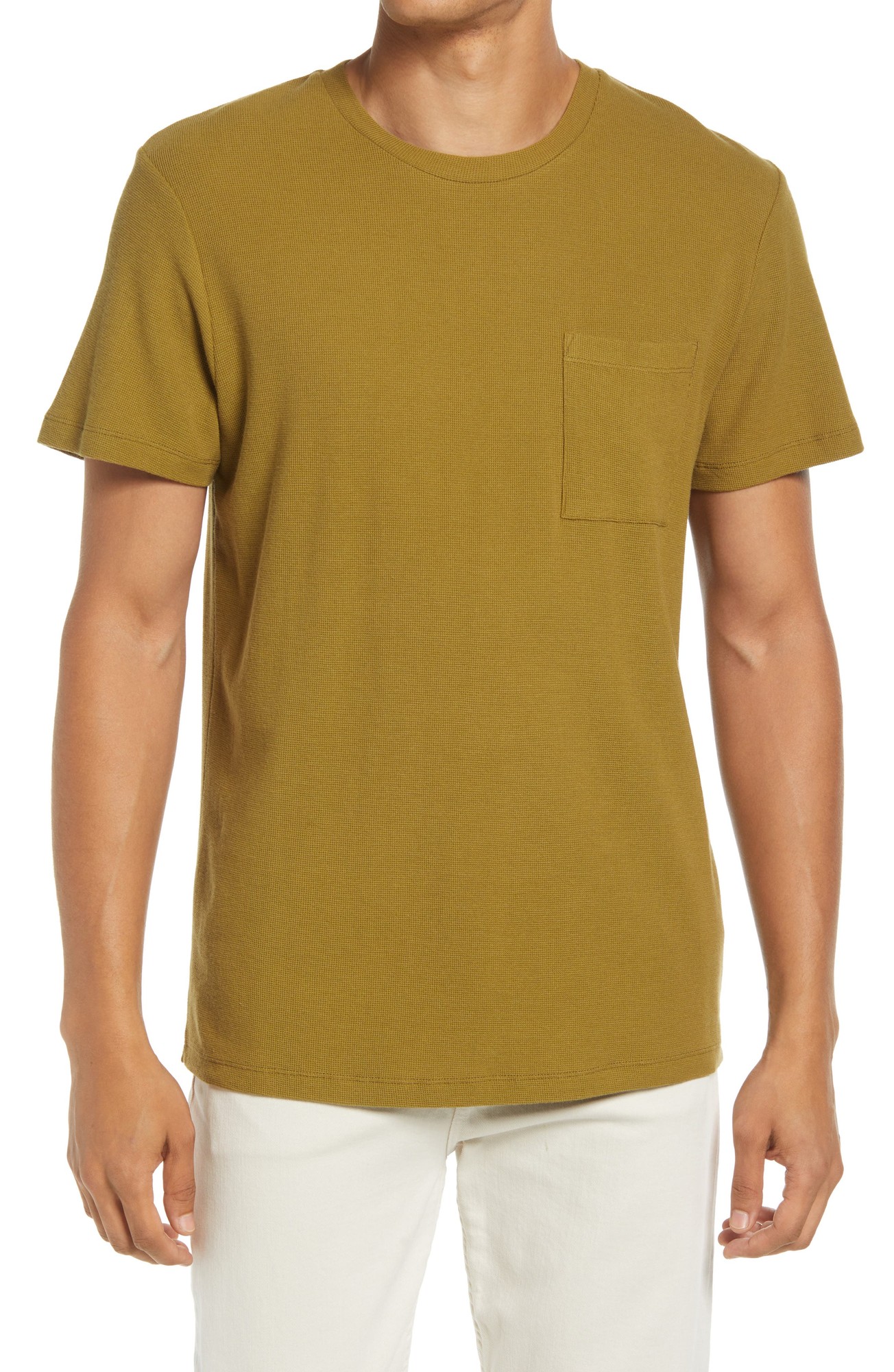 NN07 Men's Clive 3323 Slim Fit T-Shirt in Olive Green at Nordstrom, Size Medium
