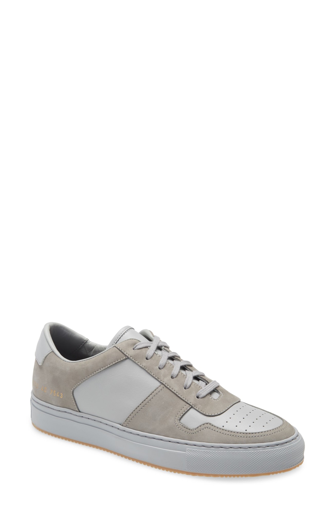 Men's Common Projects Bball Low Top Sneaker, Size 13US - Grey