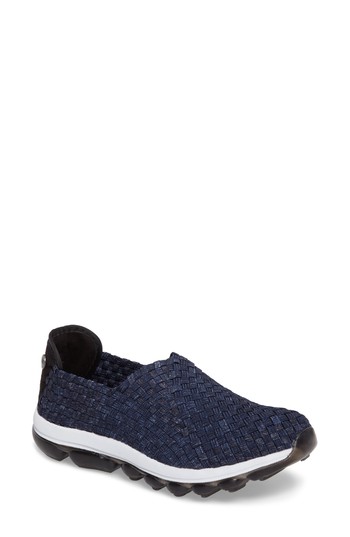 Bernie Mev Gummies Gem Women's Blue Slip on Euro 36 US 5.5 - 6 M