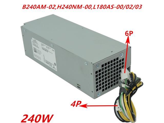 PSU for Dell 3250 3252 3267 3668 3669 3040 3046 3050 5040 7040 6Pin 240W Power Supply B240AM-02 H240NM-00 H240ES-02