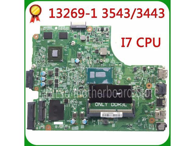 DP-iot13269-1 for DELL 3543 DELL 3443 Motherboard 13269-1 PWB FX3MC REV A00 Motherboard I7 Cpu GT820 Original Test Motherboard