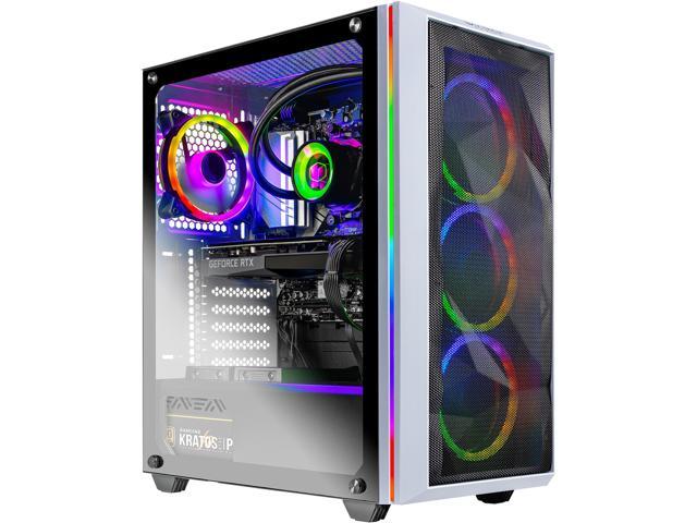 Skytech Chronos Gaming Computer PC Desktop - AMD Ryzen 7 3700X 3.60 GHz, RTX 3070 8 GB GDDR6, 1 TB Gen4 NVMe SSD, 16 GB DDR4 3200, RGB Fans, 240mm.