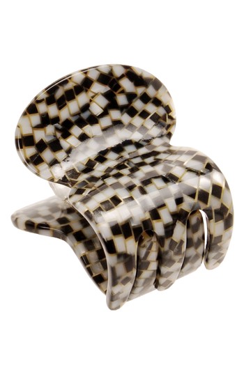 France Luxe Mini Oval Jaw Clip, Size One Size - Metallic
