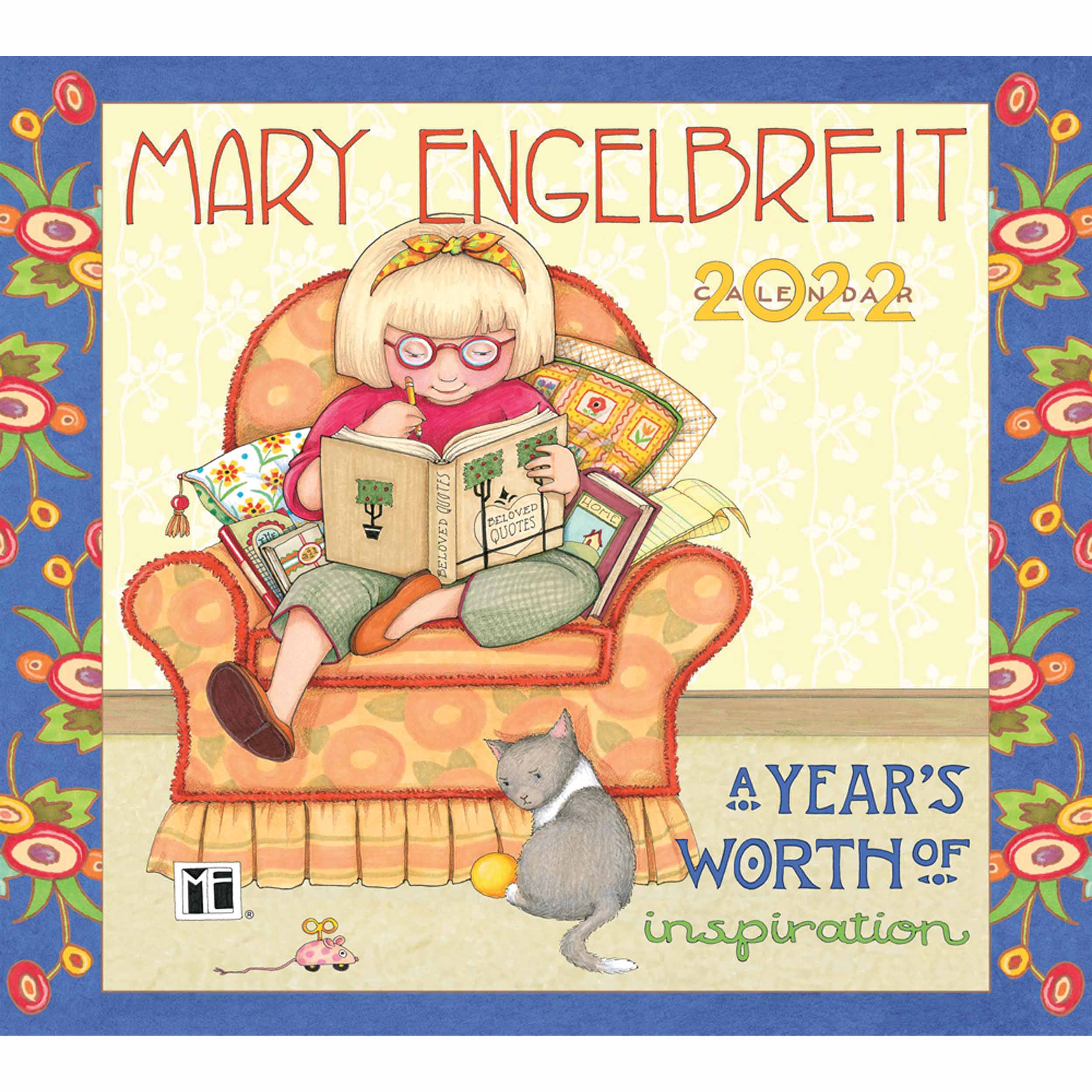 Mary Engelbreit's 2022 Deluxe Wall Calendar: a Year's Worth of Inspiration