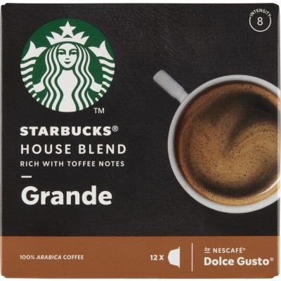 Nescafe Starbucks Dolce Gusto House Blend Grande 12 Stk