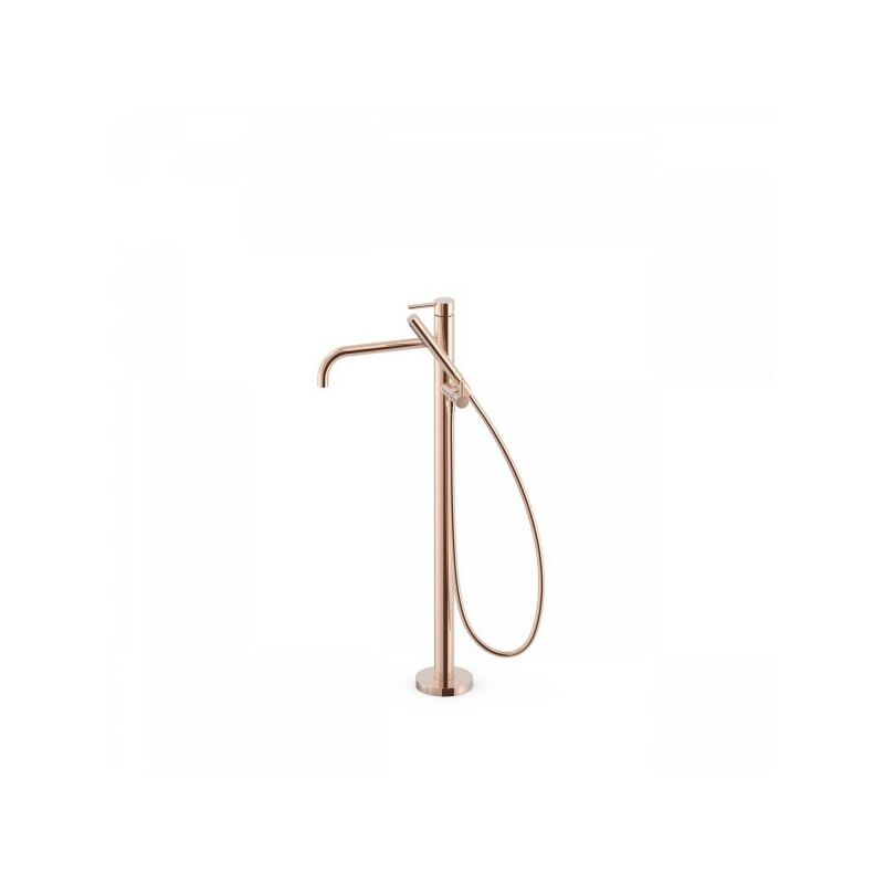 Mitigeur Baignoire-douche Sur Pied Avec Deux Régulateurs Indépendants or ROSE - TRES 26247001OP