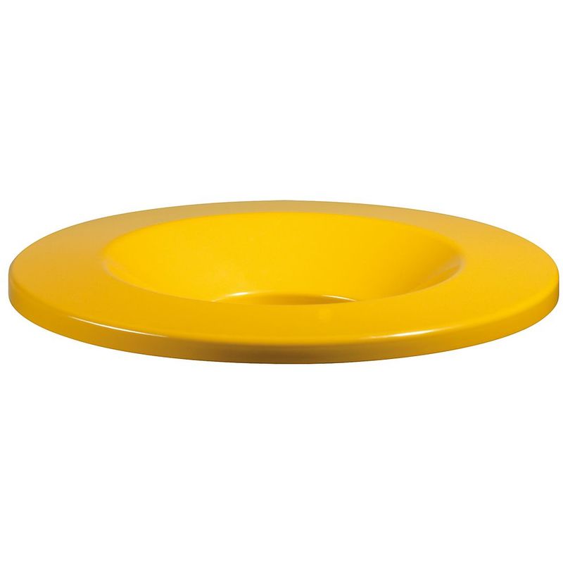 Couvercle Plat Anti - Feu 15 L - Jaune Colza - NEO | Rossignol - Jaune Colza RAL 1021