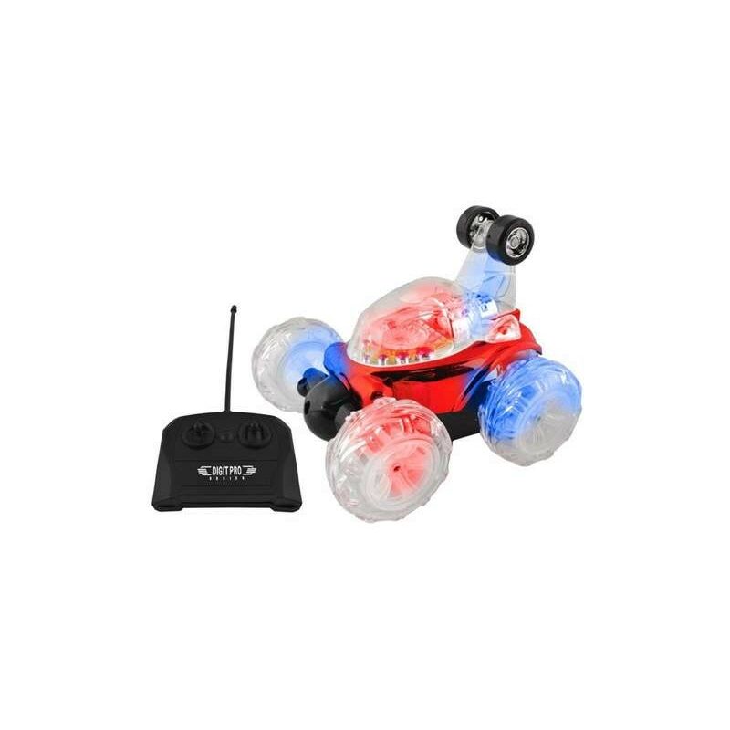 Voiture Folle Twister Fou Danseur Acrobate Cascadeur Rouge Bleu # 4694 thumbnail