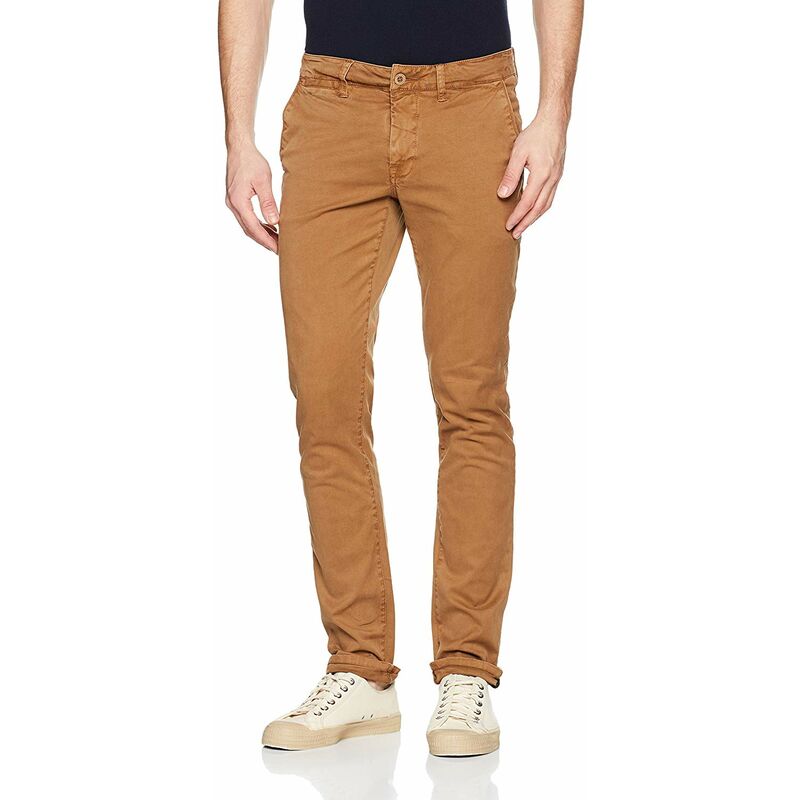Garcia M81120 Pantalon, Marron (Kangaroo 2554), W46 Homme