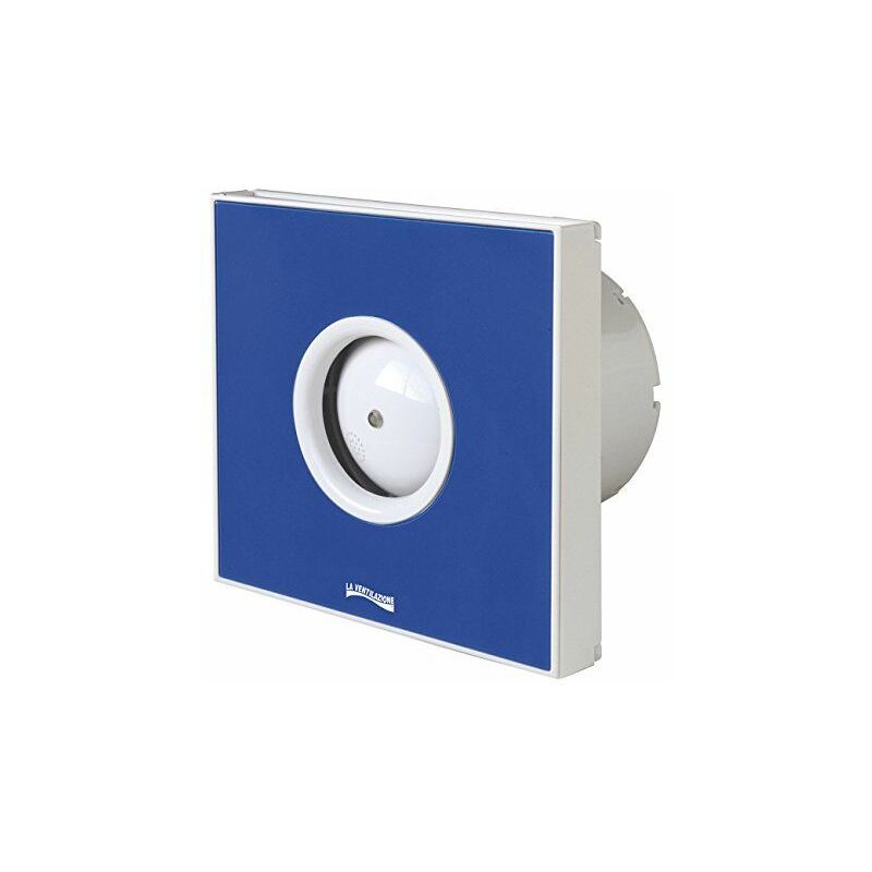 La Ventilation Giotto10bl Aspirateur Spirale Design Extra Plat, Bleu, Pour Trou ø 100 Mm/4 