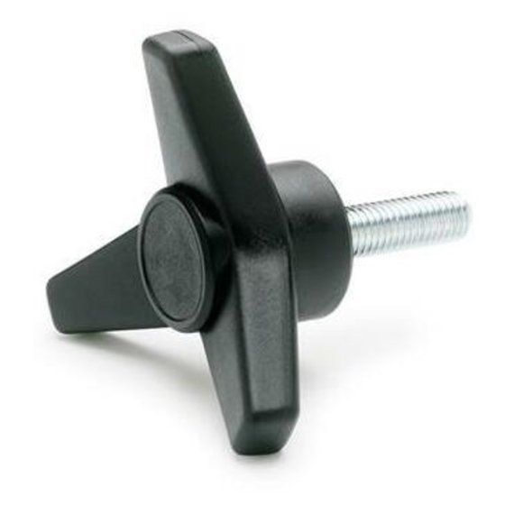Ganter Norm® - 5330-80-M10-30 Dreisterngriffschrauben