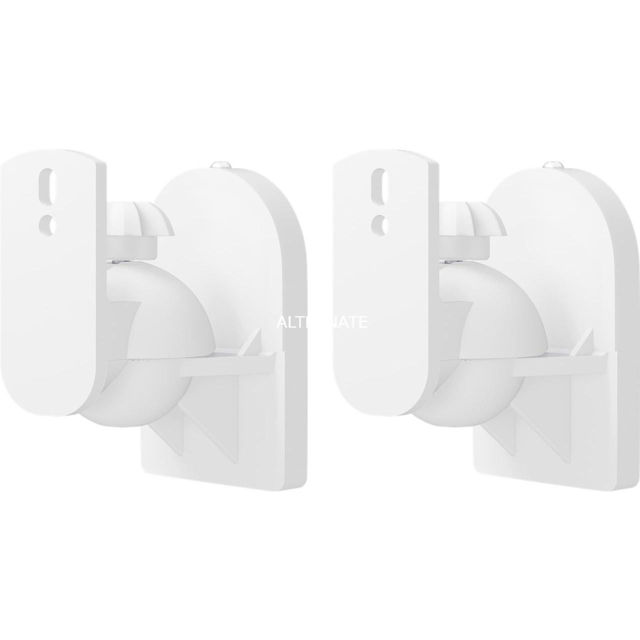 4pc Goobay Satellite Audio Speaker Wall Mount/Bracket Home Studio up to 3.5kg WT