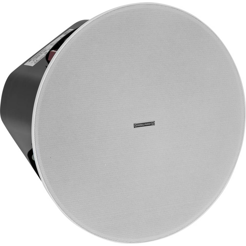 Omnitronic 2 Way Flush Mount Coaxial Speaker, 6.5