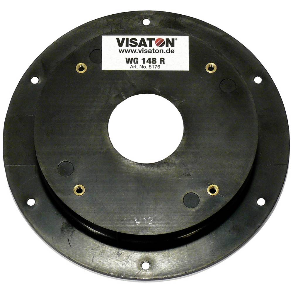 Visaton 5176 WG 148 R Waveguide 14.8cm for 25mmm Tweeters 115mm Cutout